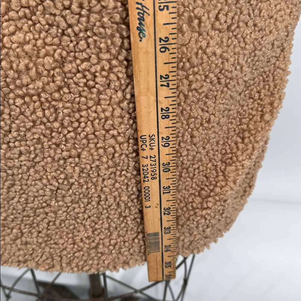 Blank NYC Coat Wm Medium Teddy Shearling Trench Belt Shacket - Picture 7 of 10